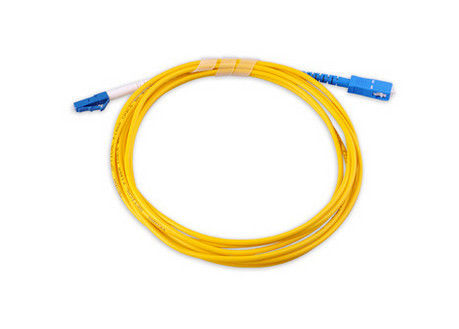 Bộ nhảy cáp quang LAN Single Mode, Thiết bị kiểm tra Dây vá sợi quang Sc Lc
