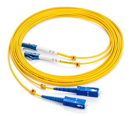 Bộ nhảy cáp quang LAN Single Mode, Thiết bị kiểm tra Dây vá sợi quang Sc Lc