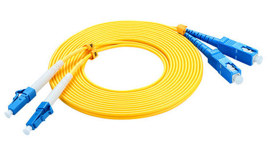 Bộ nhảy cáp quang LAN Single Mode, Thiết bị kiểm tra Dây vá sợi quang Sc Lc