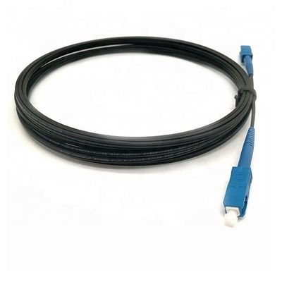 Simplex Đơn chế độ cáp quang Patch Cord SC / UPC Drop Cable Suy hao trở lại cao