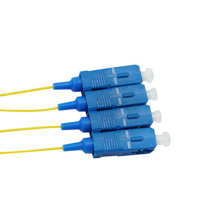 1m 0,9mm Pvc G652d Cáp quang song công cáp Sc Upc Cáp bím