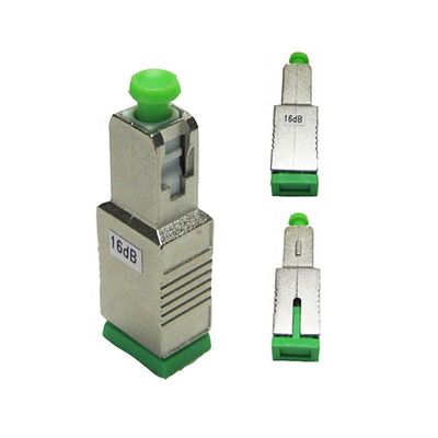 SC APC Bộ suy hao sợi quang biến đổi cố định Khả năng chịu kéo mạnh cho mạng GPON