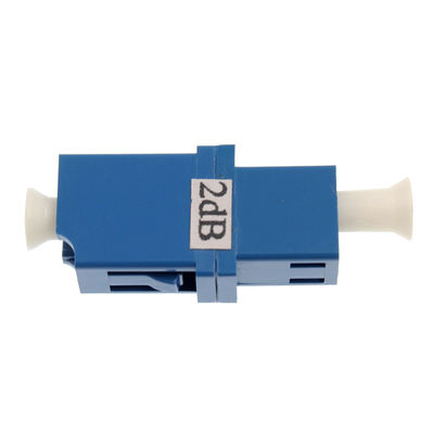 LC / UPC Bộ suy giảm mặt bích cố định 5db Sợi quang từ nữ đến nữ PDL thấp