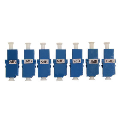 LC / UPC Bộ suy giảm mặt bích cố định 5db Sợi quang từ nữ đến nữ PDL thấp