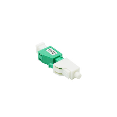 Chế độ đơn 3dB APC LC Bộ suy hao sợi quang Loại phích cắm Bước sóng 1310 / 1550nm