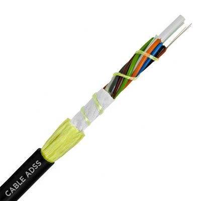Cáp quang Adss 48 Core Aerial Patch Cord Cable Chế độ đơn Độ dài nhịp lớn