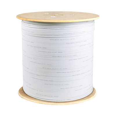 LSZH / PVC Sợi quang Patch Cáp 1/2 / 3km Ván ép Drum Ftth Cáp thả