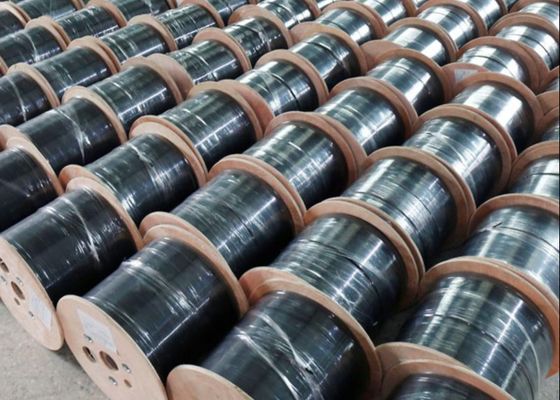Dây sứ giả bằng thép ngoài trời FRP, Cáp quang G657 FTTH 2 4 1 lõi
