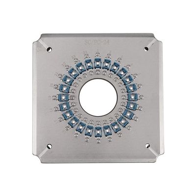 24 cổng SC Bộ kết nối UPC Đánh bóng Đồ gá được xử lý nhiệt cho máy đánh bóng sợi