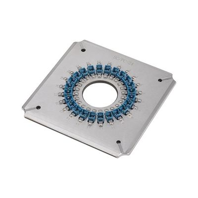 24 cổng SC Bộ kết nối UPC Đánh bóng Đồ gá được xử lý nhiệt cho máy đánh bóng sợi