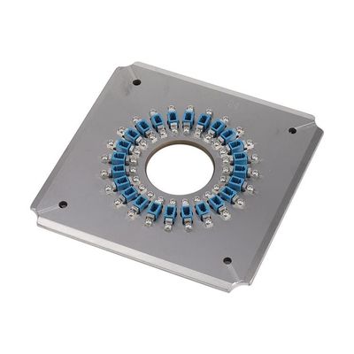 24 đầu nối Bộ cố định đánh bóng sợi quang LC / UPC vuông Hoạt động linh hoạt