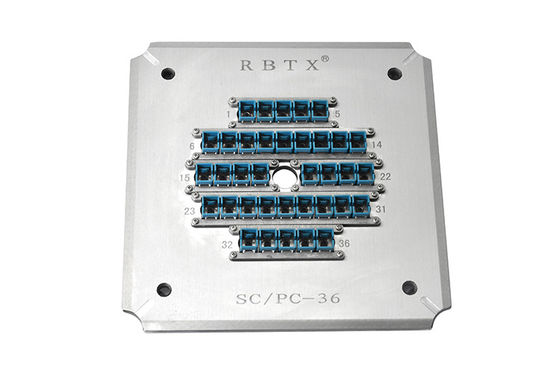 Bộ đánh bóng sợi quang SC PC 55dB 36 Thiết bị đánh bóng cổng Jig