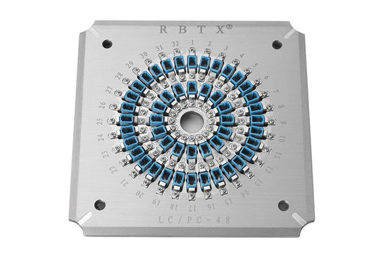 48 đầu nối sợi quang LC Thiết bị đánh bóng PC s136 Đồ gá đánh bóng