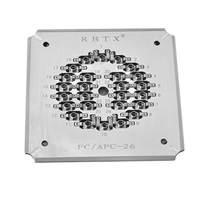 LC SC FC ST PC APC Đồ gá đánh bóng sợi quang Giá đỡ hình vuông