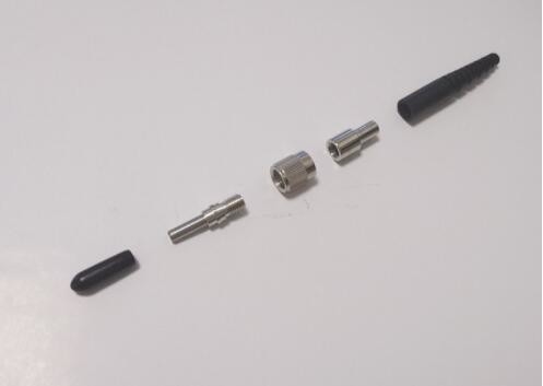Đầu nối cáp quang SMA905 PC UPC APC Ferrule kim loại đánh bóng